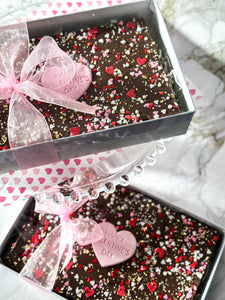 Valentine Brownie Slab Gift Box