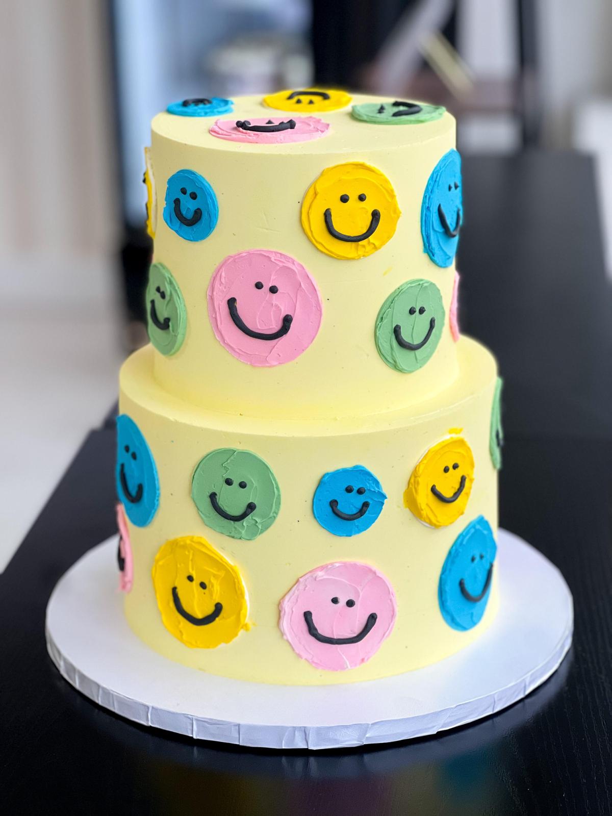 Daisy Birthday — Birthday Cakes | Emoji cake, Chocolate and vanilla cake,  Cake